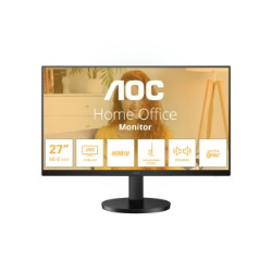 MONITOR AOC LED 27"Wide U27B3AF IPS 3840x2160 4ms 350cd/mq 1.000:1(20.000.000:1) 2x2W MM Reg.H 2HDMI DP