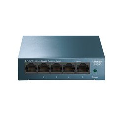 SWITCH TP-LINK LS105G 5P LAN GIGABIT SWITCH 10/100/1000Mbps RJ45 CASE METALLICO