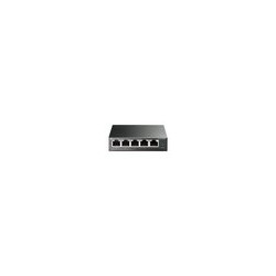 SWITCH TP-LINK TL-SG105PE 5P GIGABIT DESKTOP 10/100/1000Mbps RJ45 4P POE+, 802.3at/af, 65W PoE Power