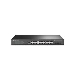 SWITCH TP-LINK TL-SG3428X JETSTREAM 24P GIGABIT L2 Managed 4P 10GE SFP+, RJ45/Micro-USB Console Port, 1U 19-inch Rack-mountable