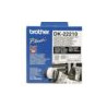 NASTRO BROTHER DK-22210 ADESIVO Nero/Bianco 29mm x 30.48m X QL-500 QL-550  QL-560VP QL-570 QL-700 QL-710W QL-800 QL-810W