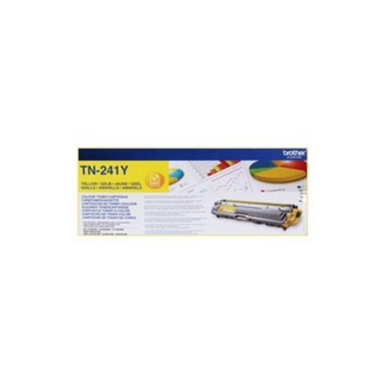 TONER BROTHER TN-241Y Giallo 1400PP X MFC-9330CDW HL-3150CDW HL-3140CW HL-3170CDW MFC-9340CDW DCP-9020CDW MFC-9140CDN