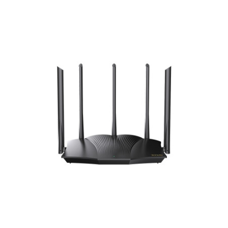 ROUTER TENDA TX12 PRO-Wi-Fi 6 Dual-Band Gigabit,CPU Broadcom quad-core funzionante a 1.7 GHz,Banda 2.4 GHz,4 moduli FEM