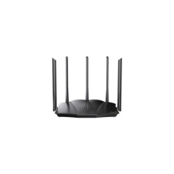 ROUTER TENDA TX12 PRO-Wi-Fi 6 Dual-Band Gigabit,CPU Broadcom quad-core funzionante a 1.7 GHz,Banda 2.4 GHz,4 moduli FEM