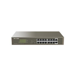 SWITCH IP-COM G1116P-16-150W, 16 porte RJ10 100/1000/45M,fino a 2000 Mbps di velocità di trasmissione full duplex,32 Gbps,135W