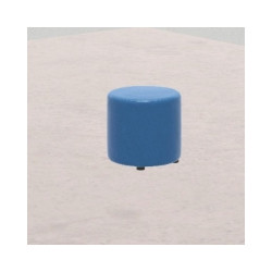 FLORA Pouf componibile cilindro diam. 48xH46 cm, tessuto ignifugo colore a scelta