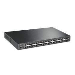 SWITCH TP-LINK TL-SG3452XP 48P GIGABIT  PoE+,L2+ Managed,4 Slot SFP+ 10GE, power budget 500W, 1U 19-inch Rack-mountable