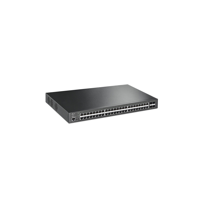 SWITCH TP-LINK TL-SG3452XP 48P GIGABIT  PoE+,L2+ Managed,4 Slot SFP+ 10GE, power budget 500W, 1U 19-inch Rack-mountable