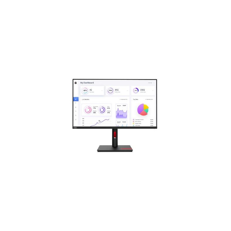 MONITOR LENOVO T32p-30 63D2GAT1EU 32" IPS UHD/DP,HDMI,USB-C (90W)/Ethernet