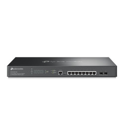 SWITCH TP-LINK SG3210XHP-M2 L2+ Managed Switch 8P 2.5GBASE-T E 2P 10GE SFP+ con8P PoE+ e 8P PoE+ 240W PoE Power,1U 19-inc