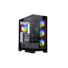 CASE ITEK SHOWBUI 45B - GAMING TOWER, ATX, 4x12cm ARGB fan, 2xUSB3, TYPE-C,SYDE & FRONT PANEL TEMP GLASS - ITGCASB45B