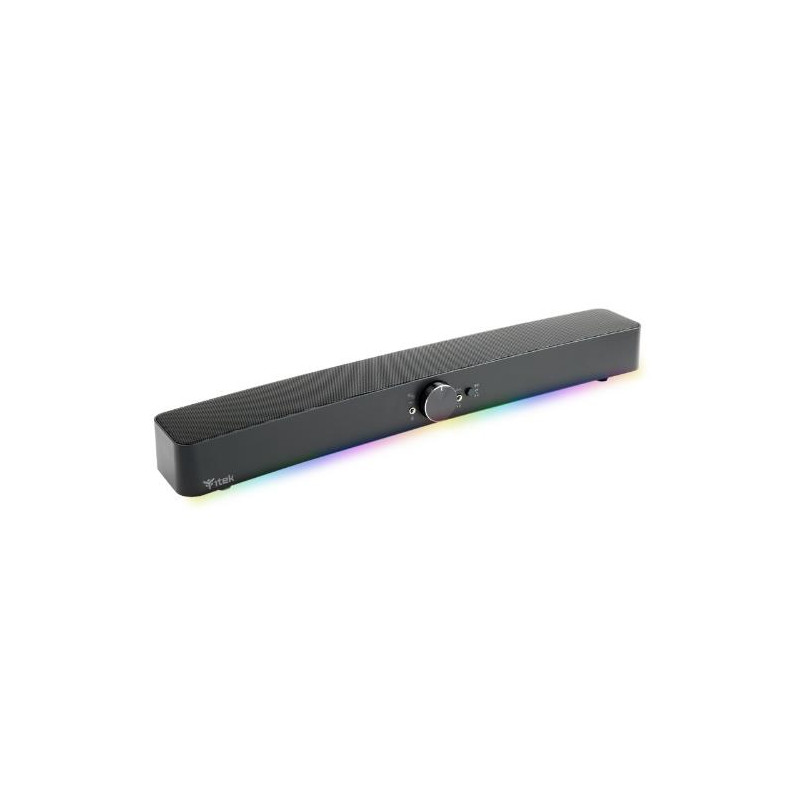 SOUNDBAR ITEK S100 GAMING - RGB CON TASTO ON-FF, BLUETOOTH, Jack 2x3.5mm, USCITA MIC E CUFFIE - ITSDS100