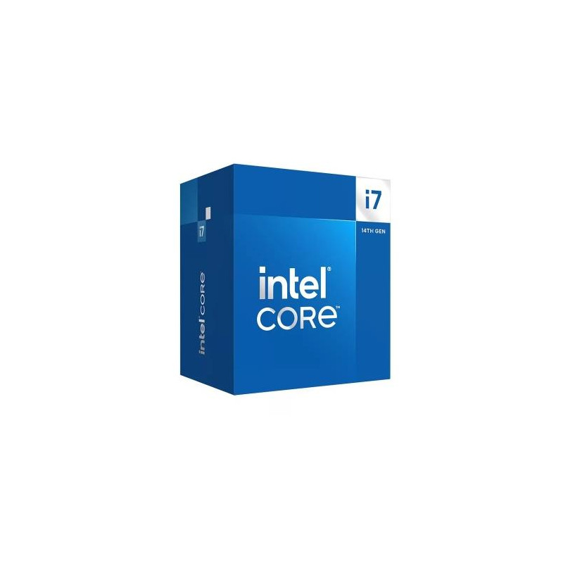 CPU INTEL CORE i7-14700F (RAPTOR LAKE) 2.10 GHz - 33MB SKT 1700 pin NO GPU (AGGIUNGERE VGA) - BOX- BX8071514700F