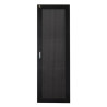 PORTA IN METALLO TRAFORATA NERA LINK PER ARMADI 32U LARGHEZZA 600MM CON SERRATURA - LKDOOR32IN