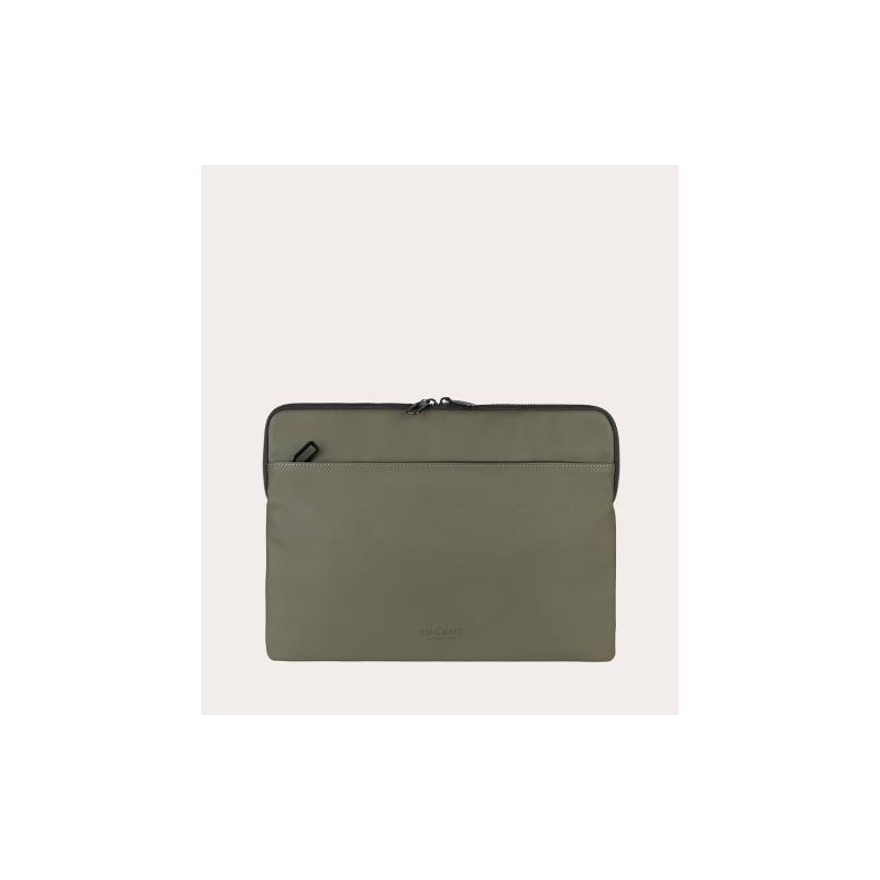 CUSTODIA TUCANO GOMMO SLEEVE 15,6", VERDE MILITARE, PER Laptop 15,6" e Macbook PRO 16" - BFGOM1516-VM