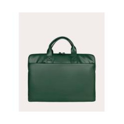 BORSA TUCANO ISOTTA SUPERSLIM 15,6", VERDE, IN MORBIDO PU EFFETTO PELLE - BSISO1516-V