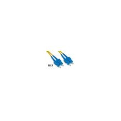 CAVO FIBRA OTTICA SC A SC SINGLEMODE DUPLEX OS2 GUAINA 2 MM 50/125 MT.2 - CONF. 10PZ - LKSCSC902E