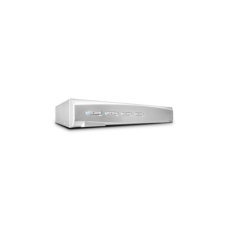 Switch LINDY KVM DisplayPort 1.2, USB 2.0 & Audio, 4 Porte - 39305