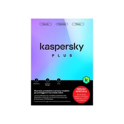 KASPERSKY PLUS (2023) 1 user 1 device ATTACH *PER VENDITA ABBINATA CON PC O NB* Envelope KL1042T5AFS-ENVATT