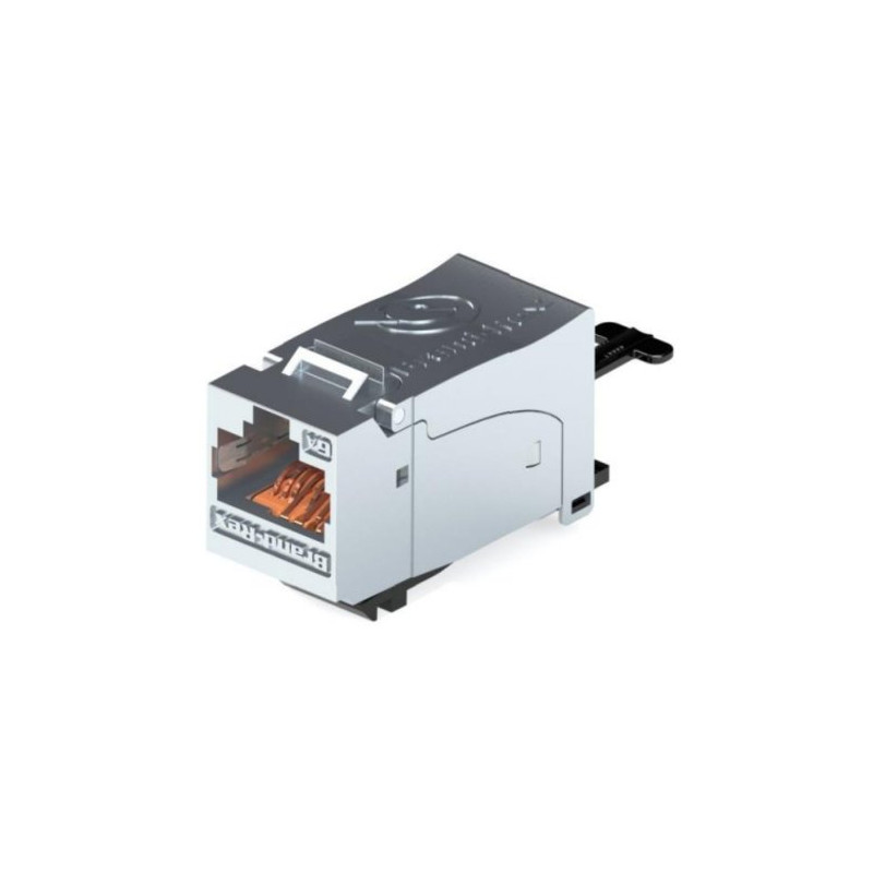 Connettore Schermato STP RJ45 Keystone Jack in Categoria 6A testato a 500MHz Classe EA conforme alle ISO/IEC 11801 conf. 12pz