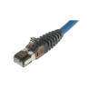 Bretel.di conn.Plug/Plug RJ45, 6A 500Mhz lunghezza 5m con condut. a trefoli 26AWG guaina esterna in materiale LSZH IEC 332.1 Blu