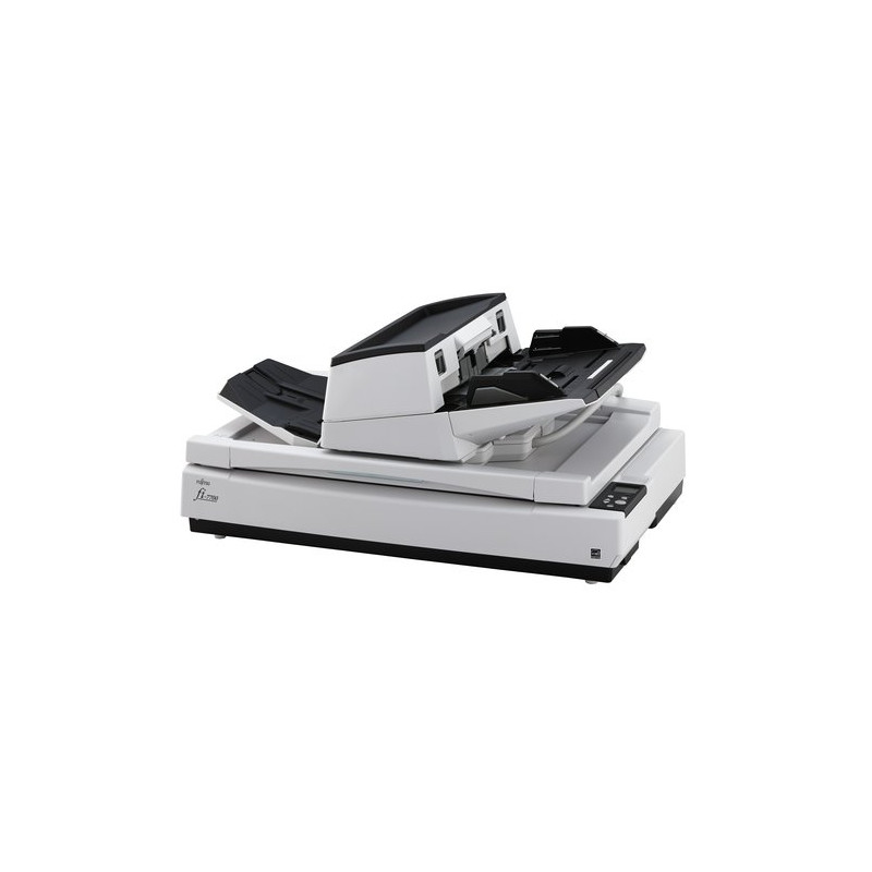 SCANNER FUJITSU FI-7700S 58ppm A3 ADF flatbed simplex - PaperStream Capt, ScanSnap Manager, 2D bar mod-12 mths OS NBD warr