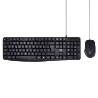 KIT TASTIERA E MOUSE USB LAYOUT IT EW3005
