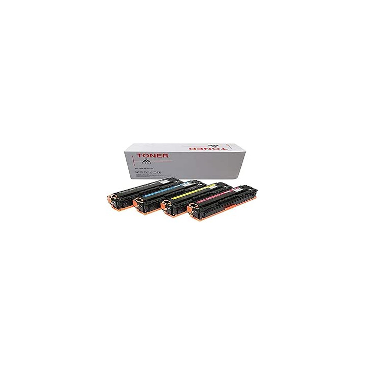 TONER HP COMPATIBILE BLACK CC530A CE410X CF380X Canon 718BK