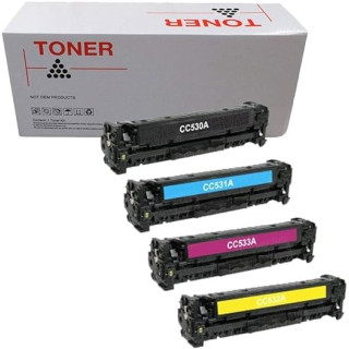 TONER HP COMPATIBILE CIANO CC531 CE411A CF381A Canon 718C