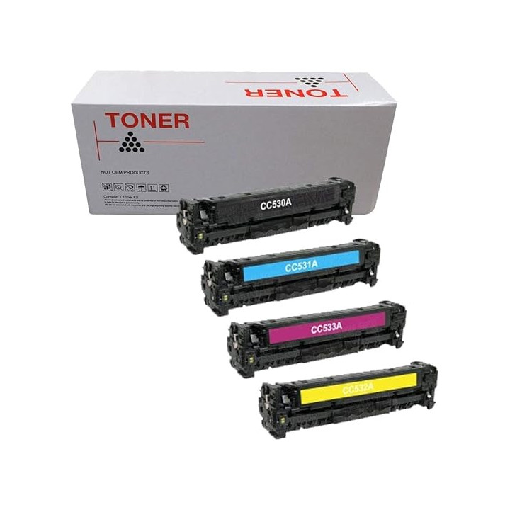 TONER HP COMPATIBILE CIANO CC531 CE411A CF381A Canon 718C