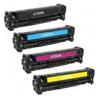 TONER HP COMPATIBILE HP GIALLO CC532A CE412A CF382A Canon 718Y