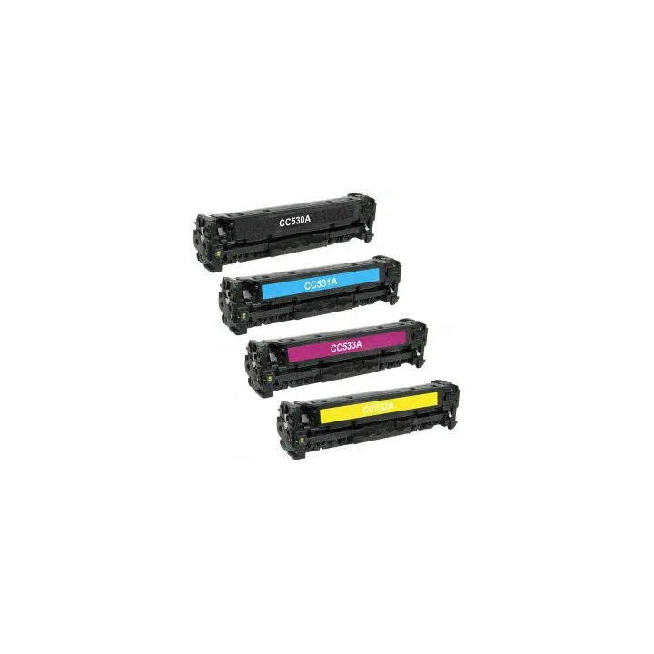 TONER HP COMPATIBILE HP GIALLO CC532A CE412A CF382A Canon 718Y