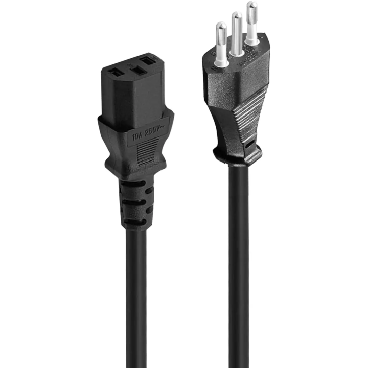 Cavo alim. VDE C14 - SCHUKO 0,23m CC-190300-001-N-B