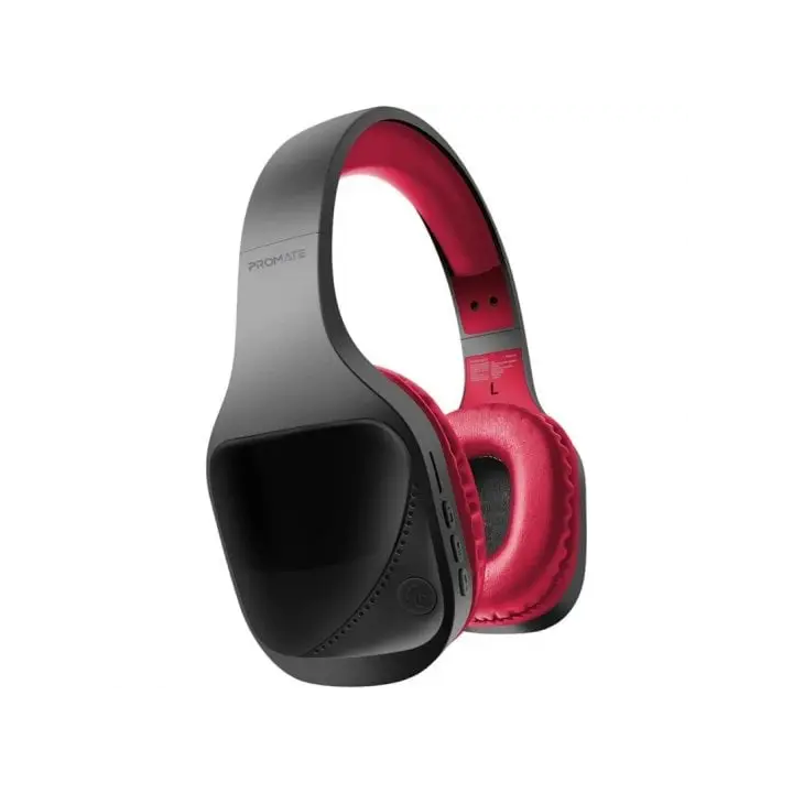 CUFFIA BLUETOOTH NERO MAX 12 RED