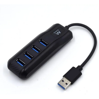 HUB USB 3.0 A PORTE PORTATILE EW1138