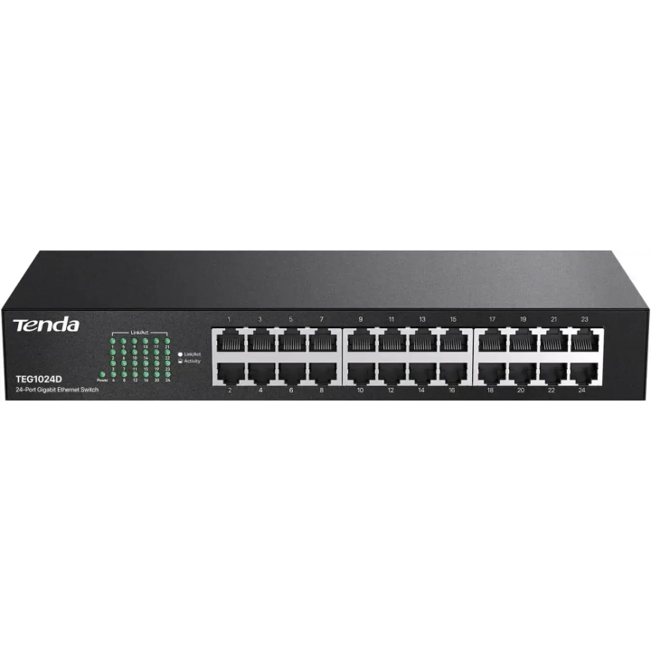 TENDA SWITCH 24 PORTE GIGABIT TEG1024D