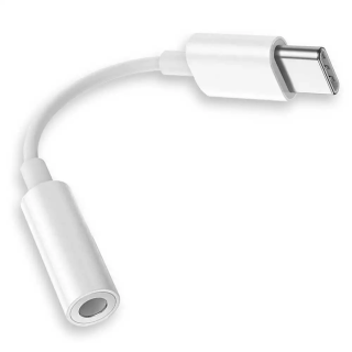 ADATTATORE AUDIO DA TIPO-C A JACK 3,5MM