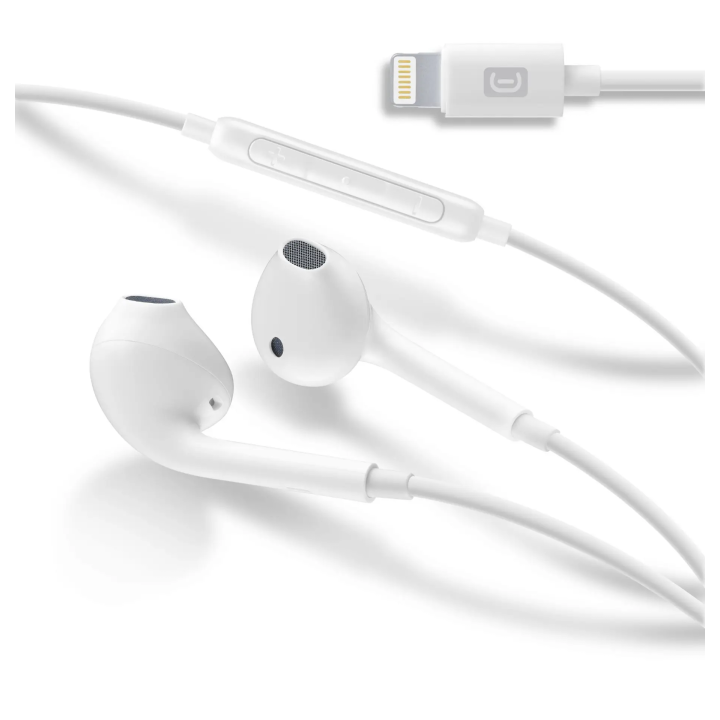 AURICOLARI MFI EAGLE IPHONE BIANCO