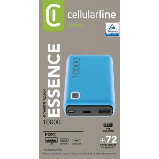 POWER BANK ESSENCE 10.000 BLUE