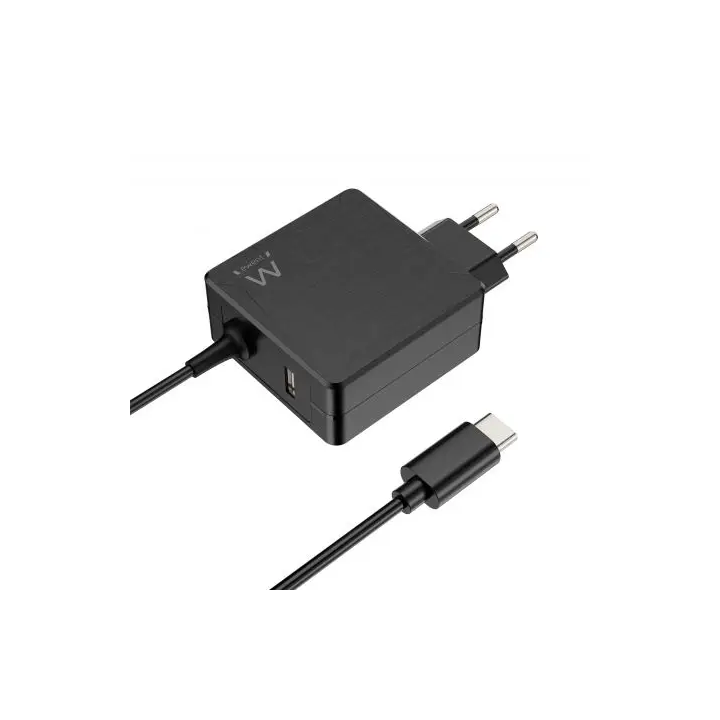 CARICATORE MURO TYPE-C + USB A 65W