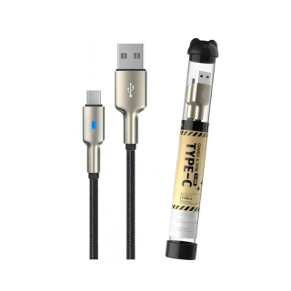 Cavo Usb A - Tipo-C in lega di zinco ricambio per espositore