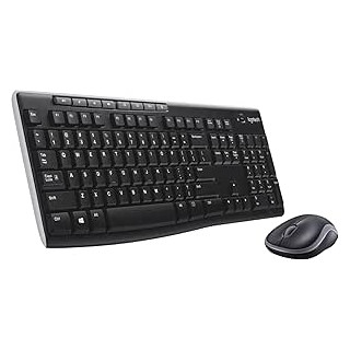 TASTIERA + MOUSE LOGITECH MK270 WIRELESS 920-004512