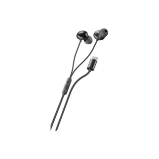 AURICOLARE IN EAR CON MICROFONO USB-C NERO