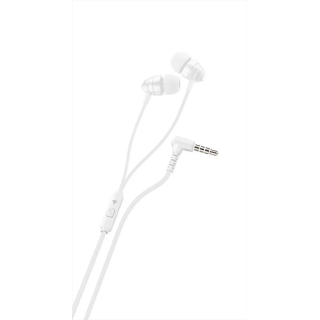 AURICOLARI IN EAR CON MICROFONO BIANCO