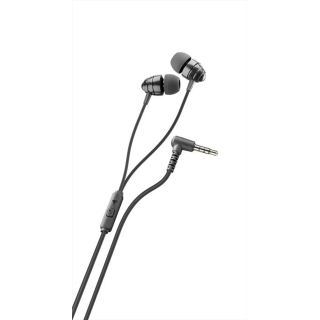 AURICOLARI IN EAR CON MICROFONO NERO
