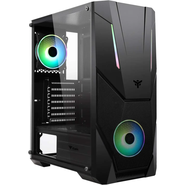 CABINET ITEK SPACIRC VO - Gaming Middle Tower, 2x12cm