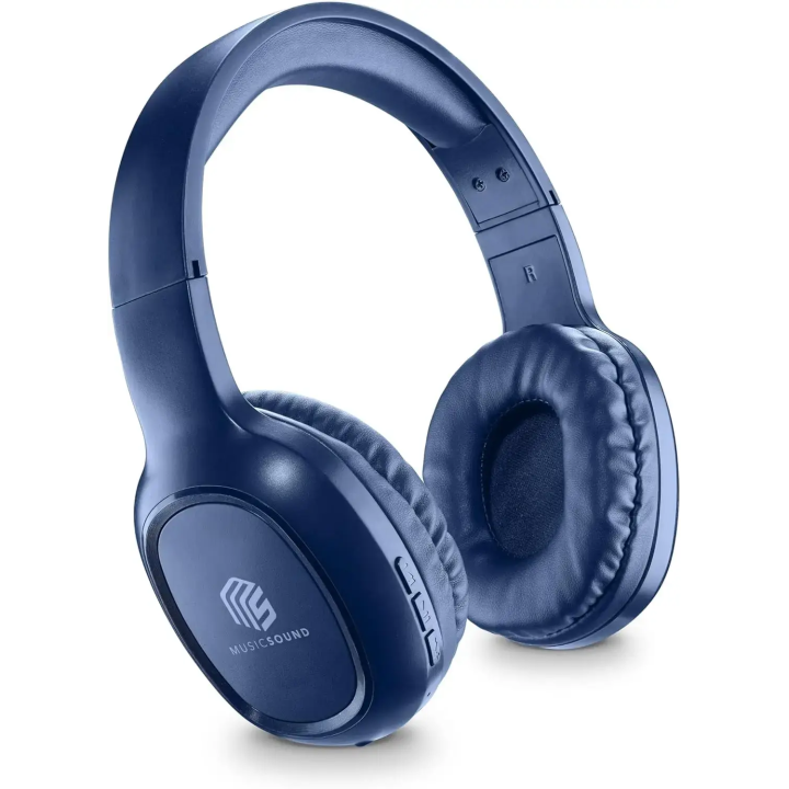 CUFFIA BLUETOOTH BASIC BLUE
