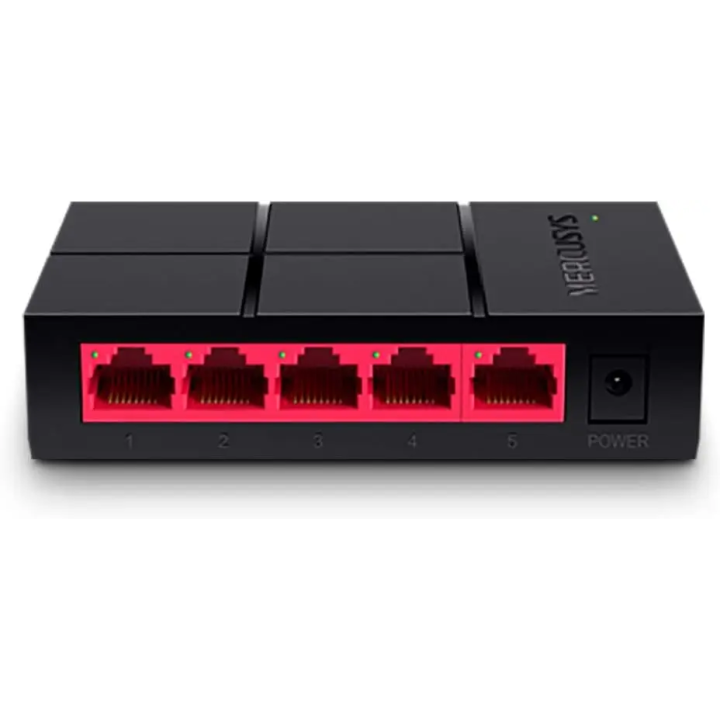 SWITCH 5 PORTE PLASTICA 10/100/1000 MERCUSYS MS105G