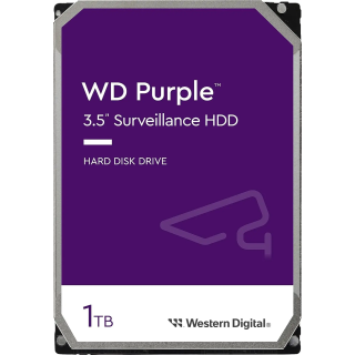 HDD WESTERN DIGITAL 3.5" 1TB 64MB CACHE 5400RPM PURPLE VIDEOSORVEGLIANZA