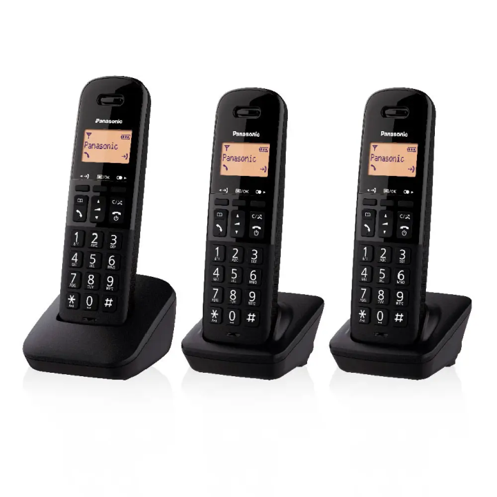 TELEFONO CORDLESS TRIO PANASONIC KX-TGB613-JTB BLACK